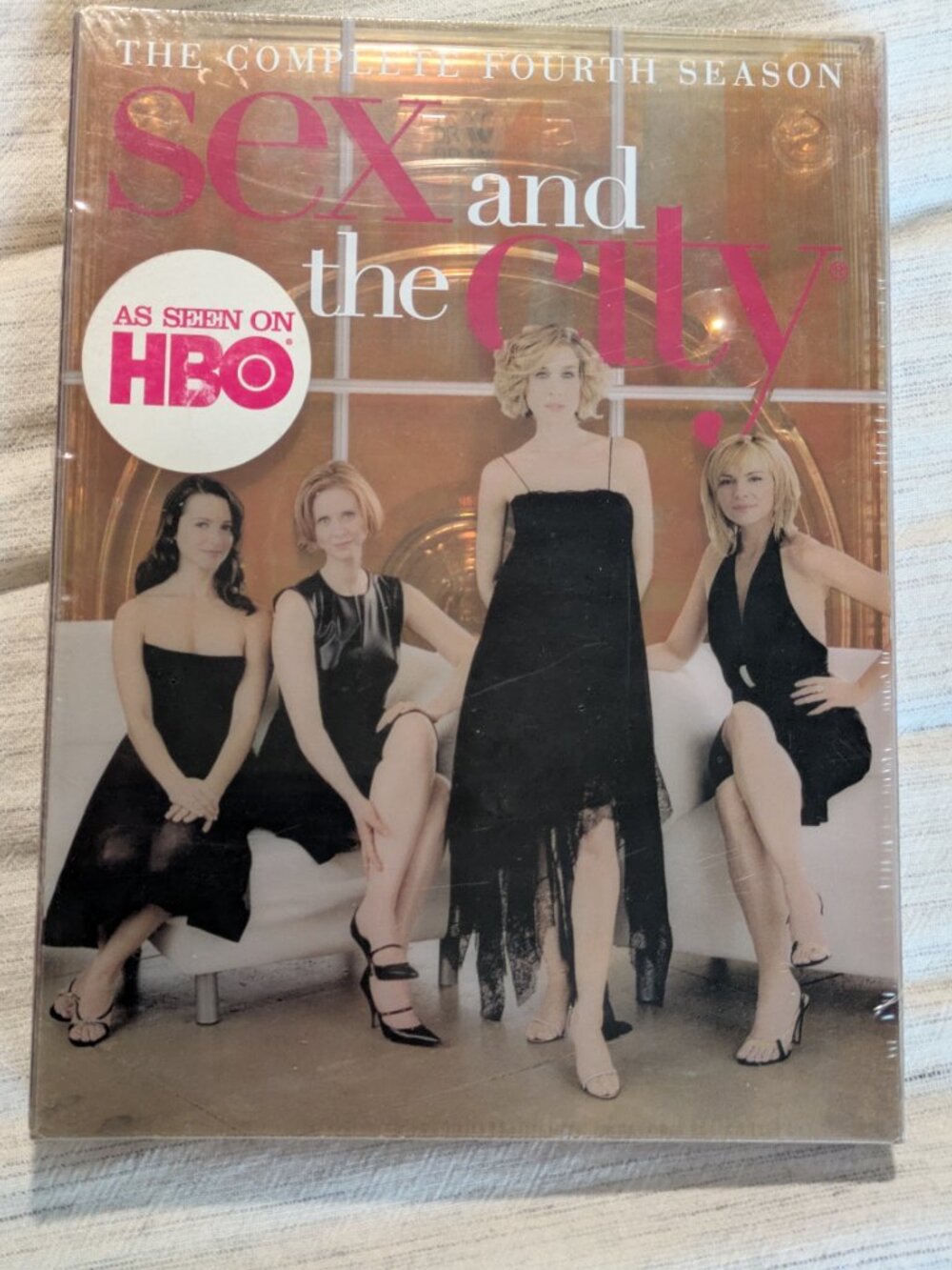 Sex and the City: The Complete Fourth Season (DVD, 2003, 3-Disc Set) SEALED